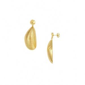 NEW ANNI LU women's moules earring in gold